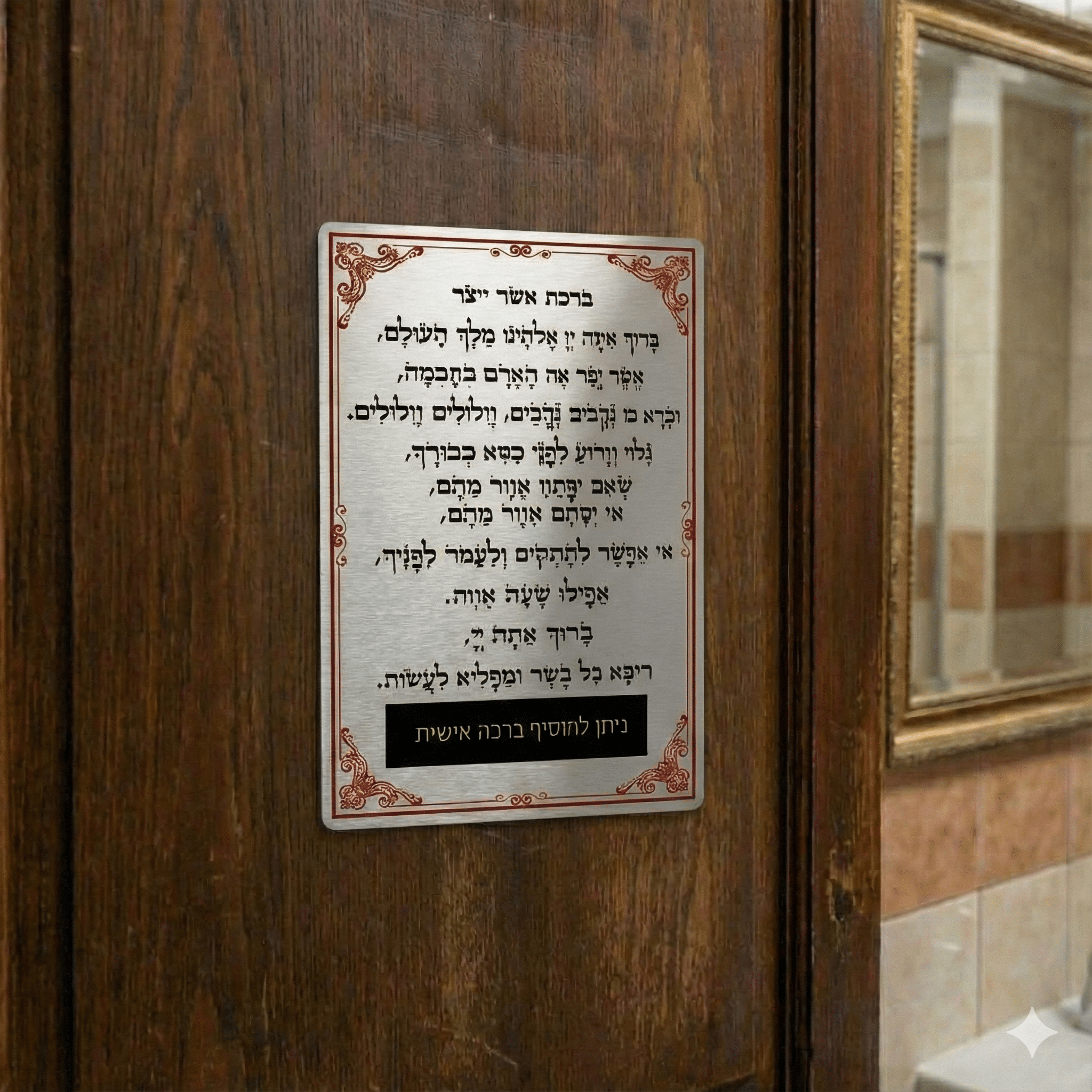 ברכת אשר ייצר – תמונה 4