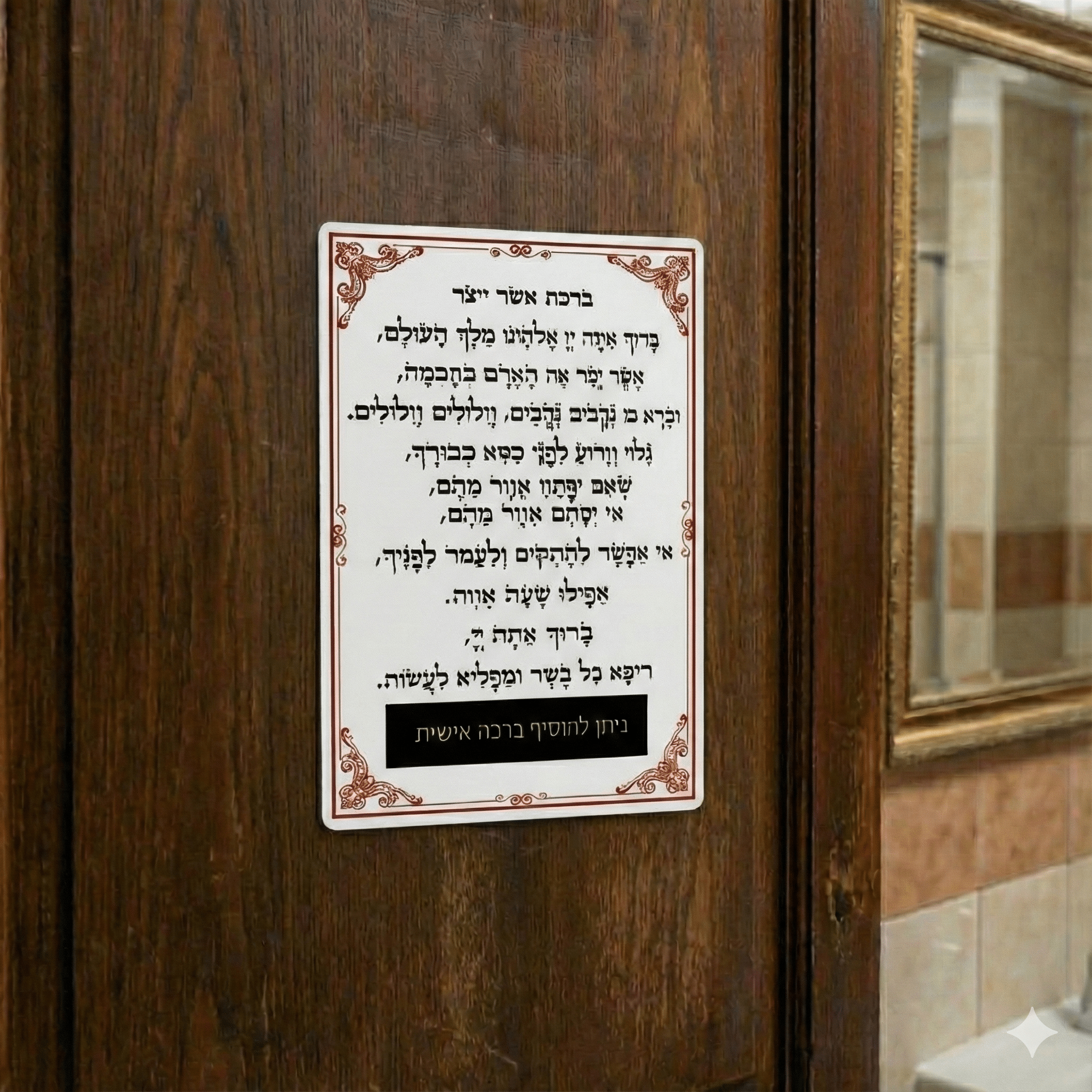 ברכת אשר ייצר – תמונה 3