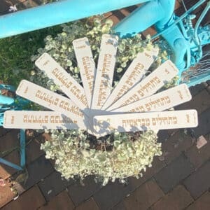 סימניה עם אפשרות לתוספת שם אישי