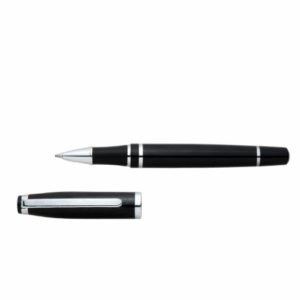 עט כסוף ושחור