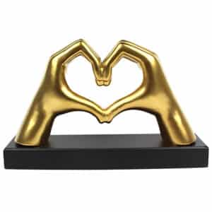 "ידיים יוצרות לב" מעמד שולחני